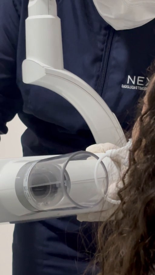 Bastidores da realização de exame odontológico na Nexa
