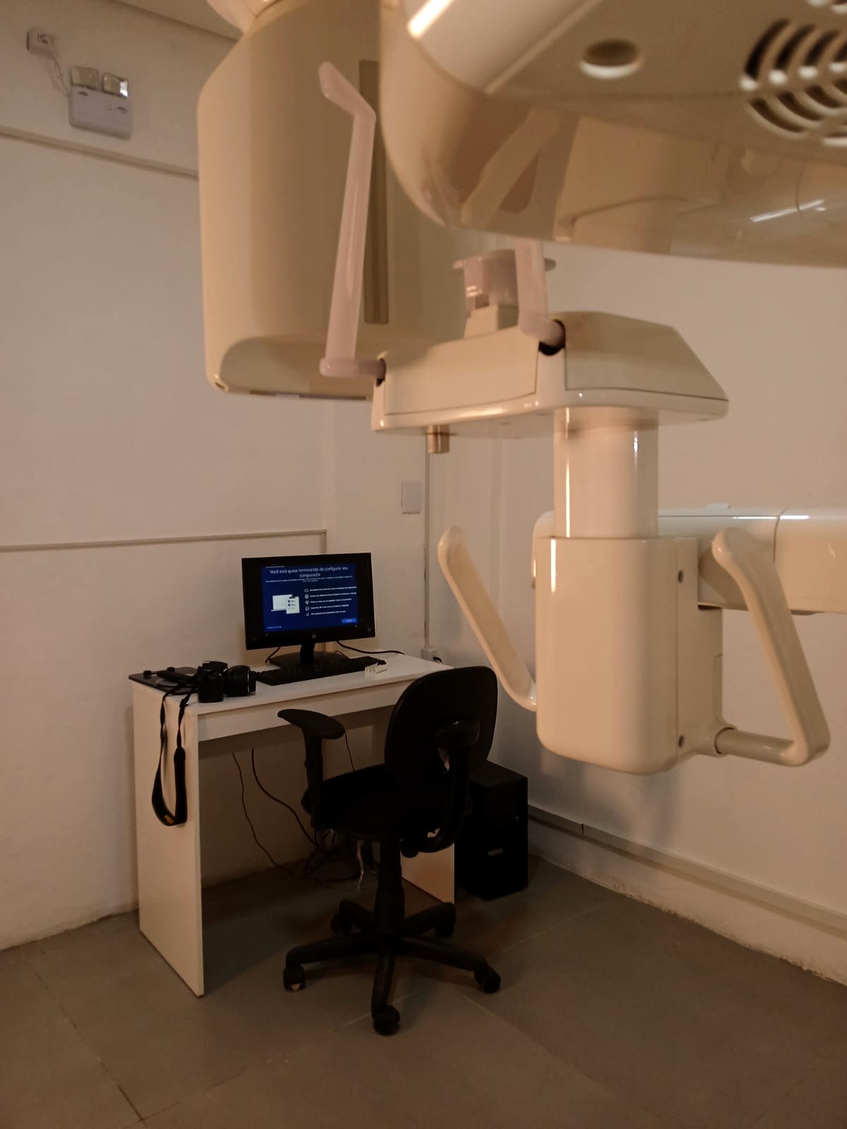 Equipamento de radiologia da Nexa usado para exames panorâmicos